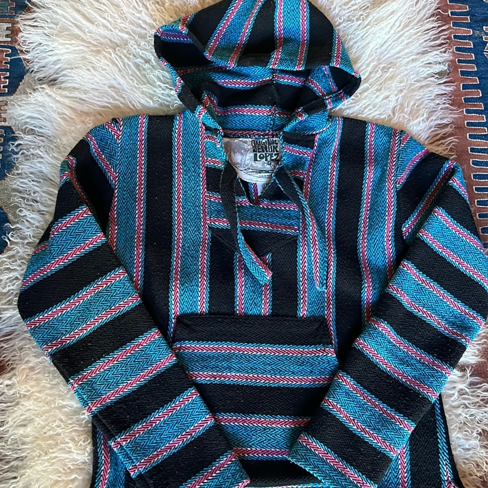 Vintage Woven Original Senor Lopez Hoodie/Jacket